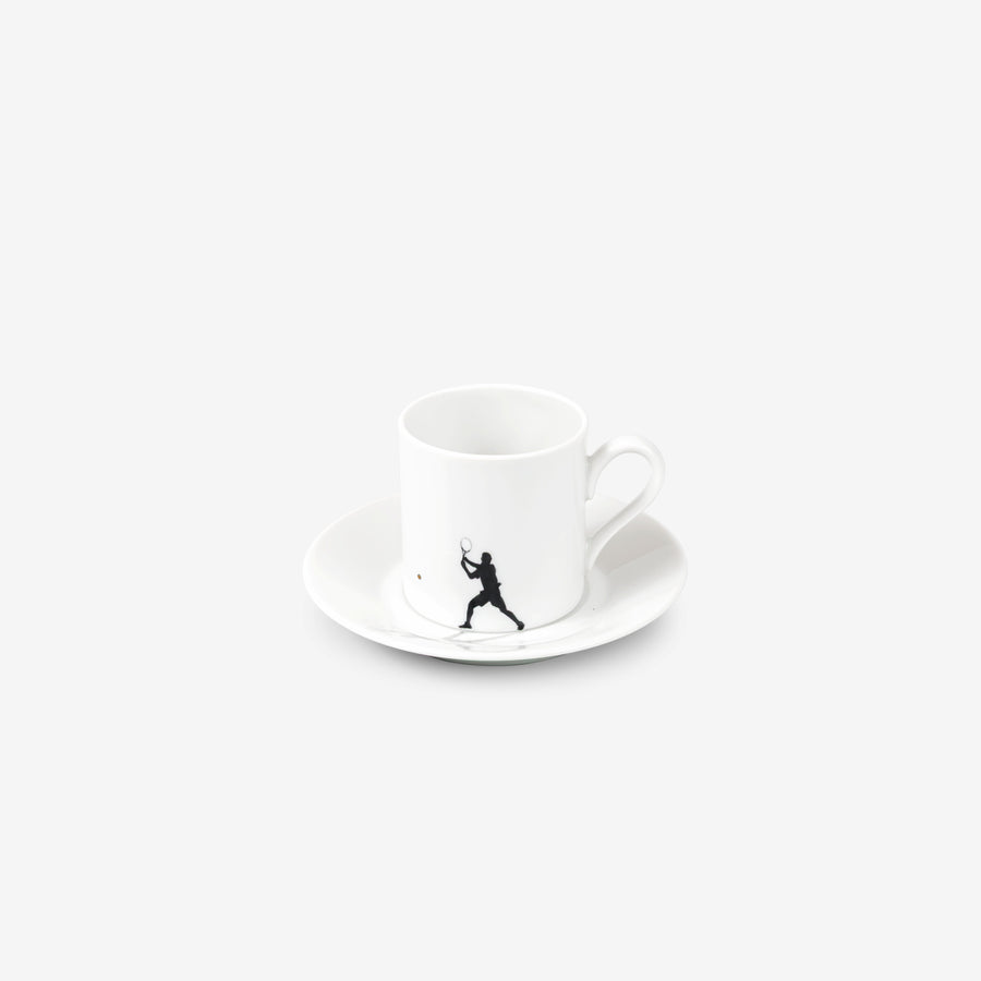 Espressotasse, Tennisspieler