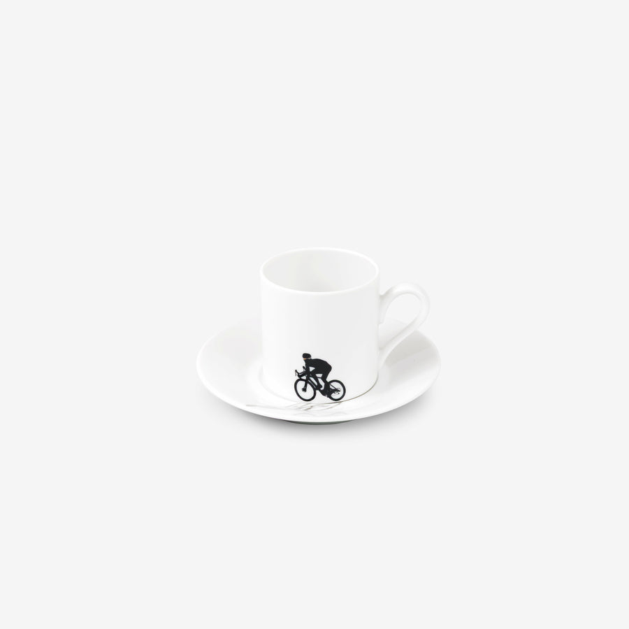 Espressotasse, Radrennfahrer