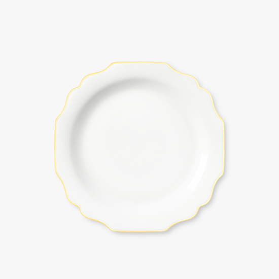 Dessertteller Belvedere mit Goldrand 20 cm