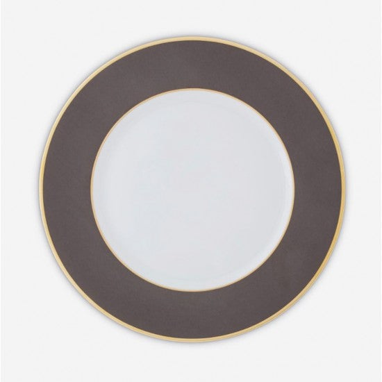 Speiseteller mit Goldrand 28 cm